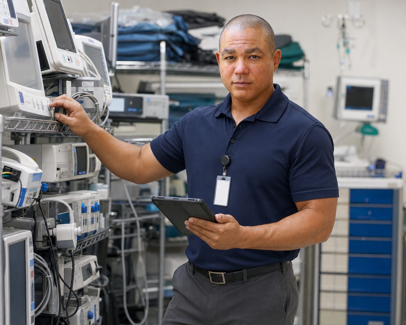Calibration of biomedical equipment