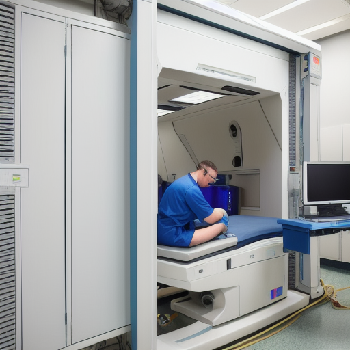 Medical imaging equipment service scene