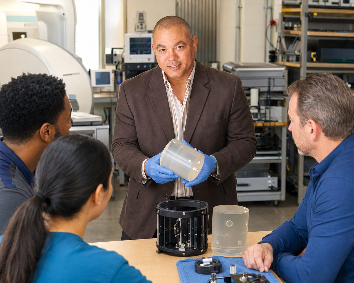 Safe imaging phantom handling workshop